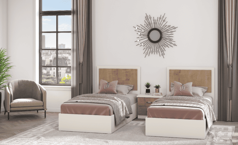 מיטה יהודית הכוללת ארגז מצעים – דגם LESHEM - אוליווד חנות רהיטים