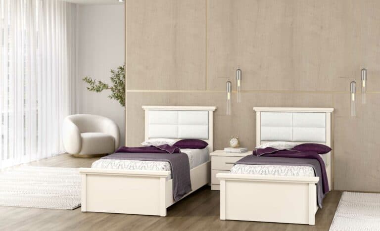 מיטה יהודית הכוללת ארגז מצעים ושידה תואמת – דגם ASHER9 - אוליווד חנות רהיטים