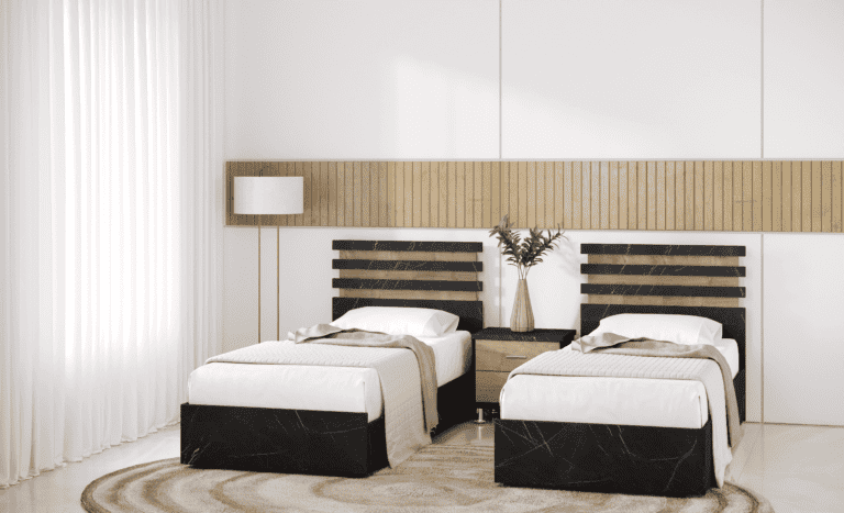 מיטה יהודית הכוללת ארגז מצעים – דגם SHIMON - אוליווד חנות רהיטים